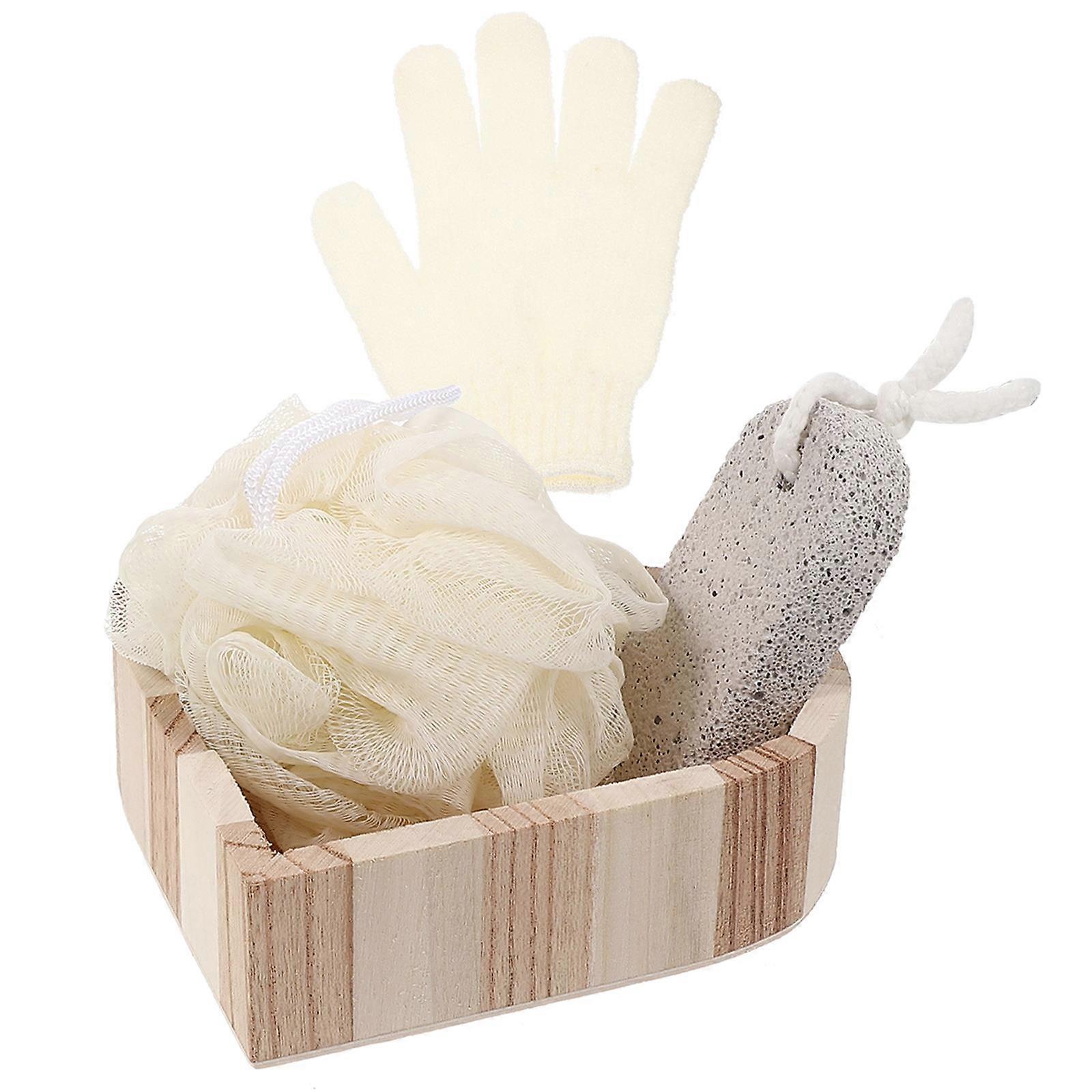 1 Set Body Scrubber Kit Foot Cleaning Products Bath Tool Gift Set