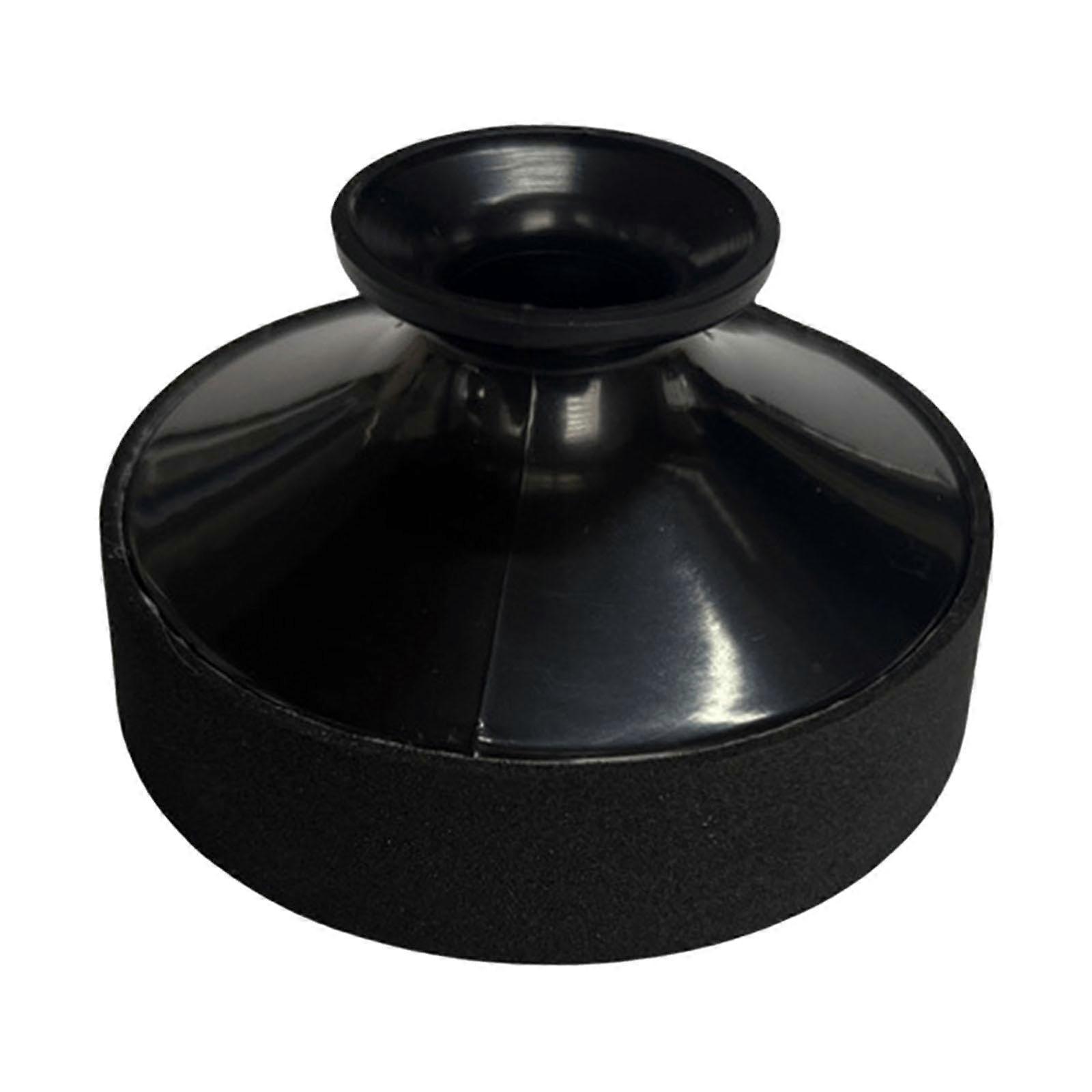 Alto saxophone mute accessory, durable noisereducing sax mute for woodwind accessories, saxophone enthusiasts and adults, black