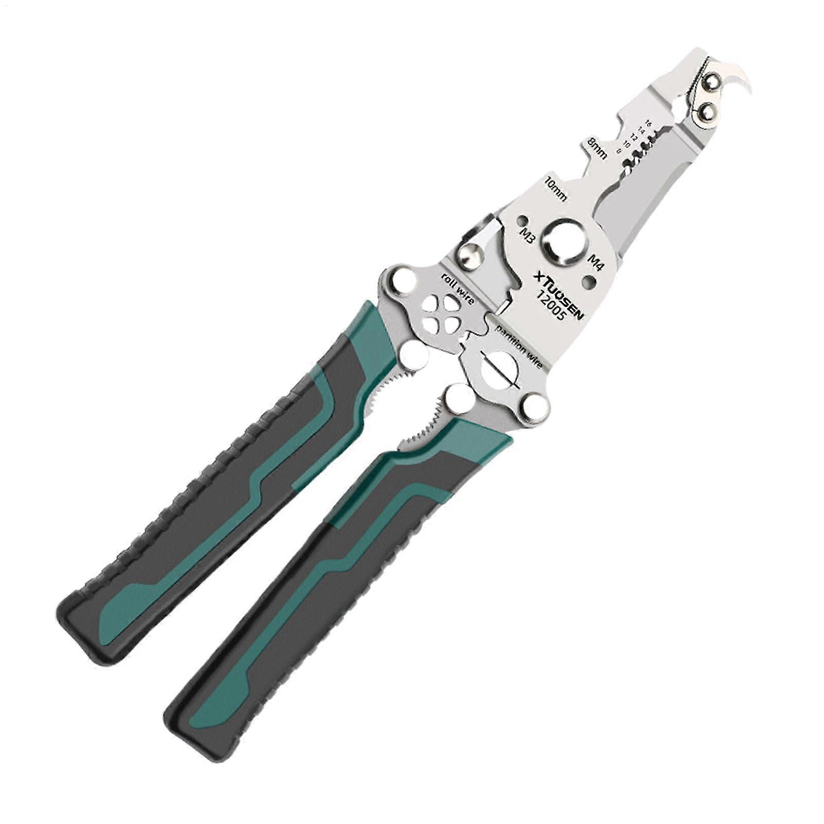 Foldable Cable Stripper For Wires - Compact Electrical Tool, Multi-Purpose, Precision Wire Stripping