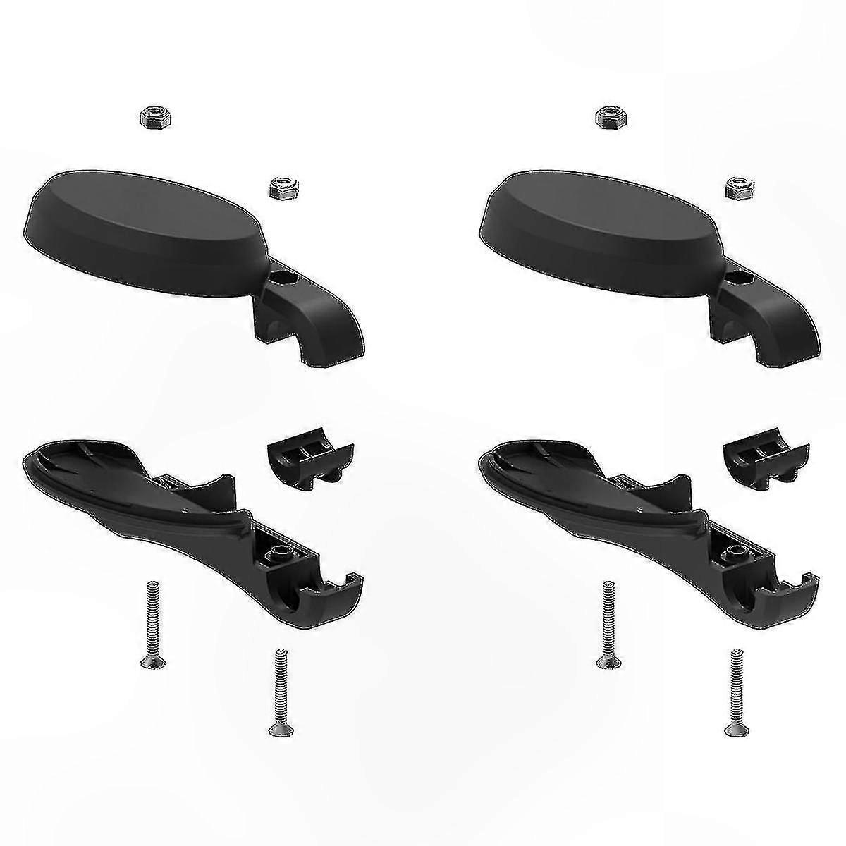 Bike Accessory: 2 Pack Hidden Mount for Trackers Under Saddle, Universal Fit for Most Bikes with Seat Rails, Waterproof Design