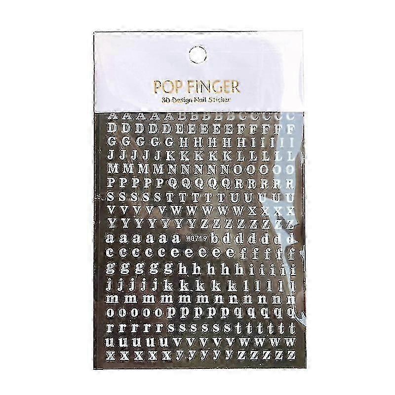 26 Letters Uppercase Lower Case Letters Self Adhesive Stickers For Envelopes 2025