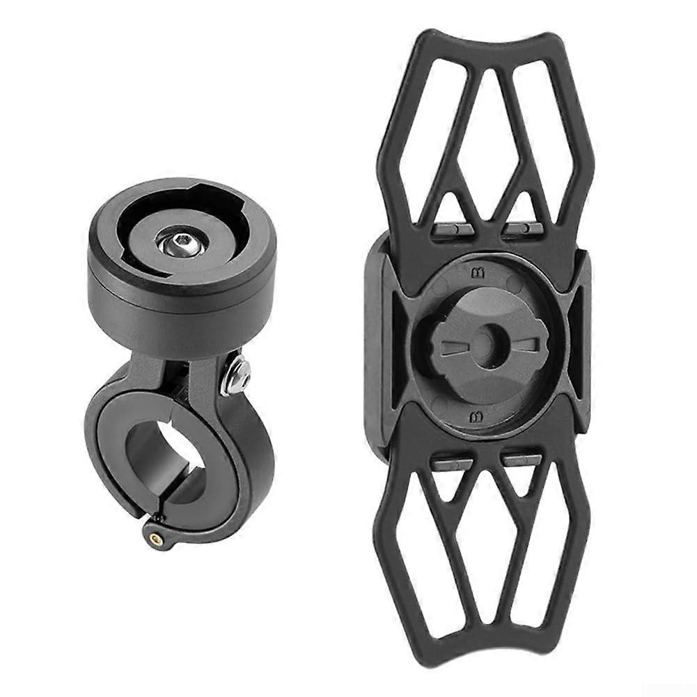 Bike Phone Mount With Adjustable Angle, Robust Stability, Universal Compatibility For All Smartphones