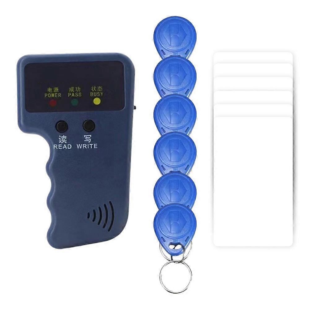 Portable ID Card Copier Duplicator For EM4100 TK4100 T5577 Easy One-Button Operation Compact Handheld Reader Writer