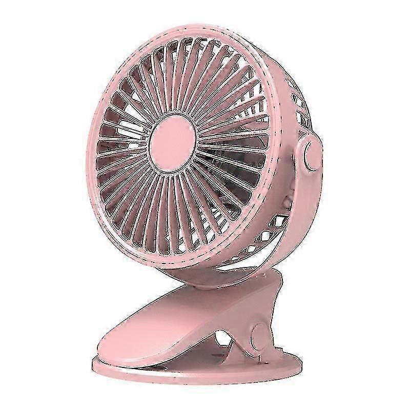 USB Clip-On Desk Fan - Quiet and Sturdy Personal Cooling Solution