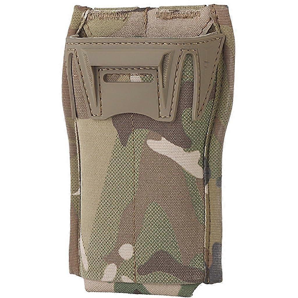 5.56mm Rifle Magazine Pouch with 7.62mm Molle Compatibility for AK AR M4 AR15 and Single Pistol Holster for Hunting
