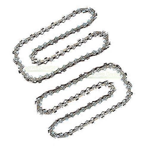 2 x Saw Chains 40 cm / 1.3 mm / 3/8 Inch / 56 TG Compatible with Scheppach CSH2400160E Chainsaw