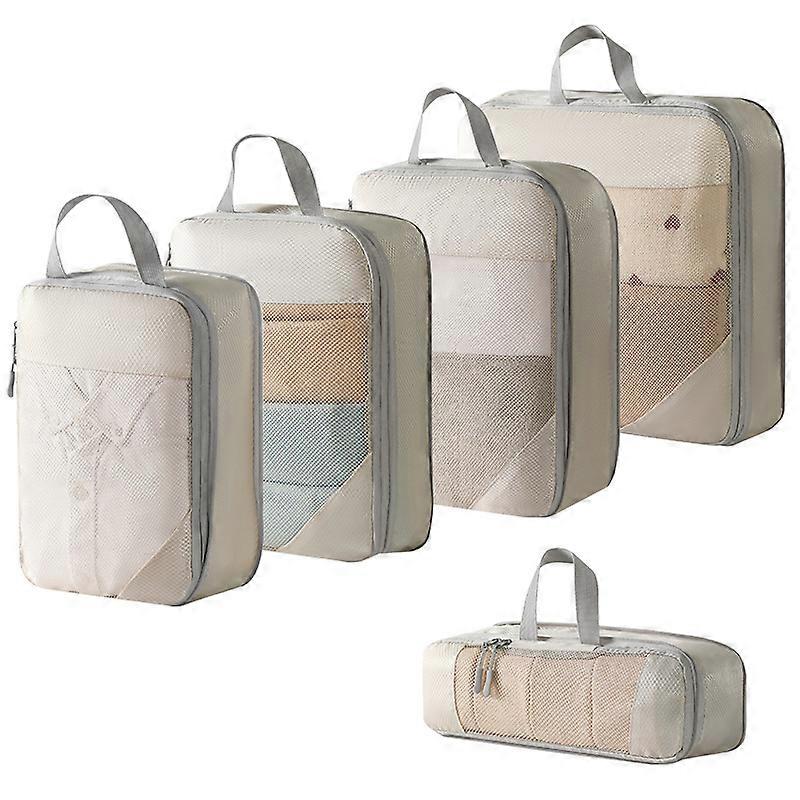 Travel storage bag set, multi-category storage to save space, None, Travel storage bag
