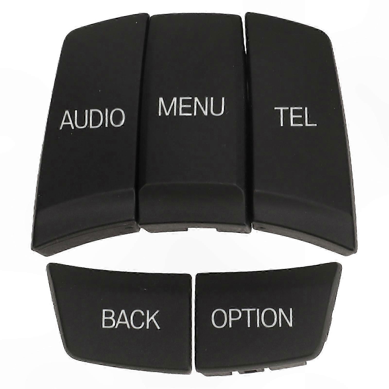 5-Pack Multimedia Control Buttons for Car Central Systems Fits F20 F21 F22 F23 TEL Type Surface Design
