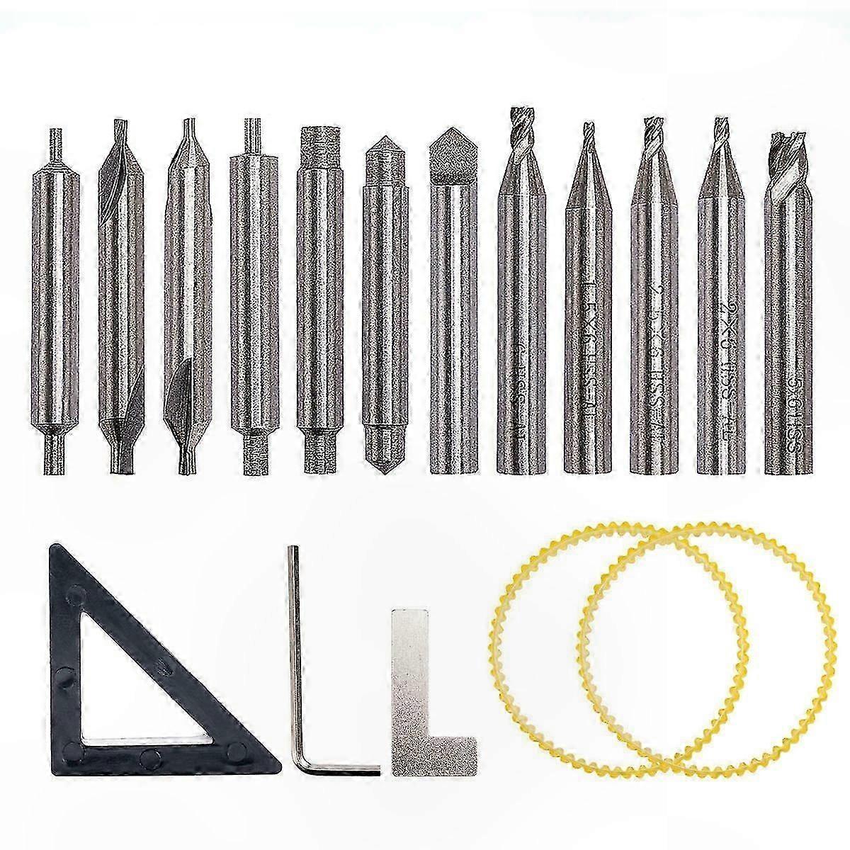 Key Machine Drill Bits Set for Locksmith Tools Spare Parts Vertical Cutter