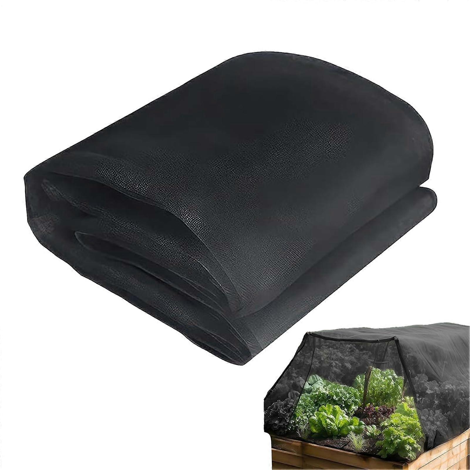 I-nsect Netting Mesh 2.4x10m Fine Mesh Garden Netting for Vegetable Plants Fruits Flowers Crop Protection and Bird Barrier