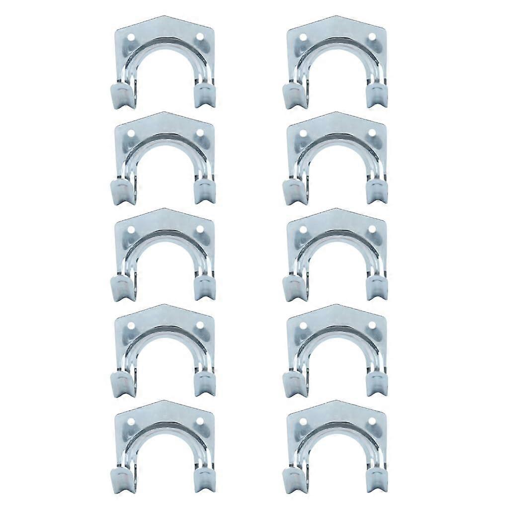 Tool Hanger Hooks For Shed Wall Mounted Heavy Duty High Load Bearing Storage Hooks For Warehouse And Garages 10 Sets