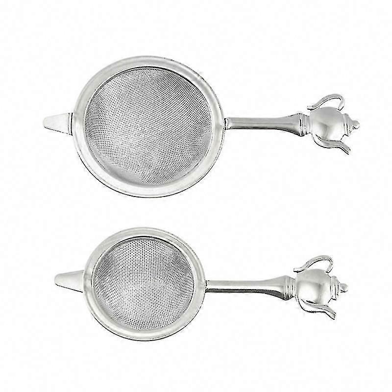 2pcs Tea Infuser Balls for Loose Leaf Tea, Fine Mesh Strainer for Brewing