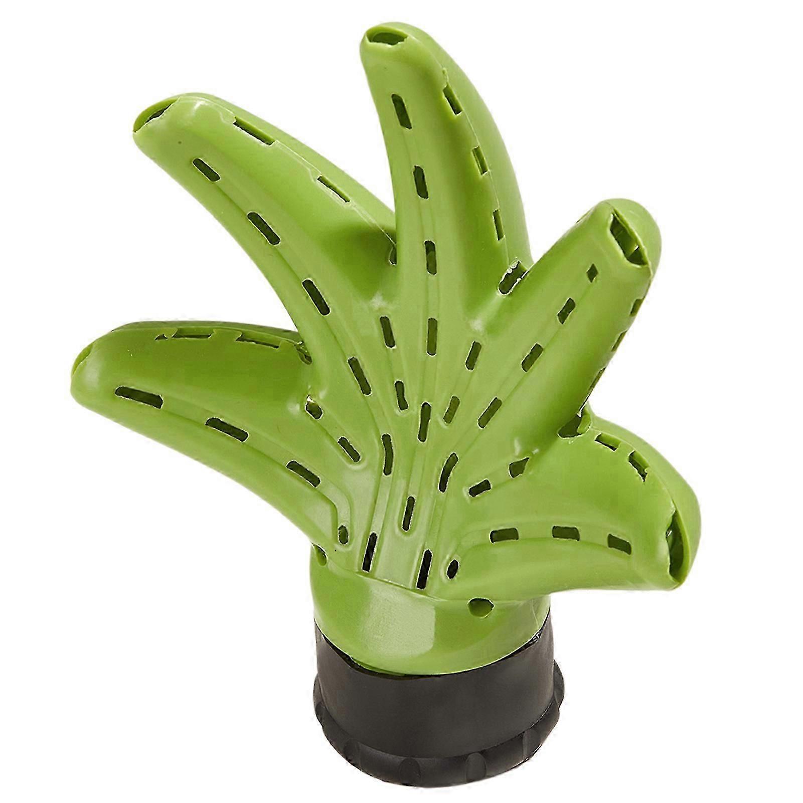 Hair Dryer Diffuser Attachment Universal Size Hair Blower Diffuser with Green Palm Shape for Hair Styling Salon
