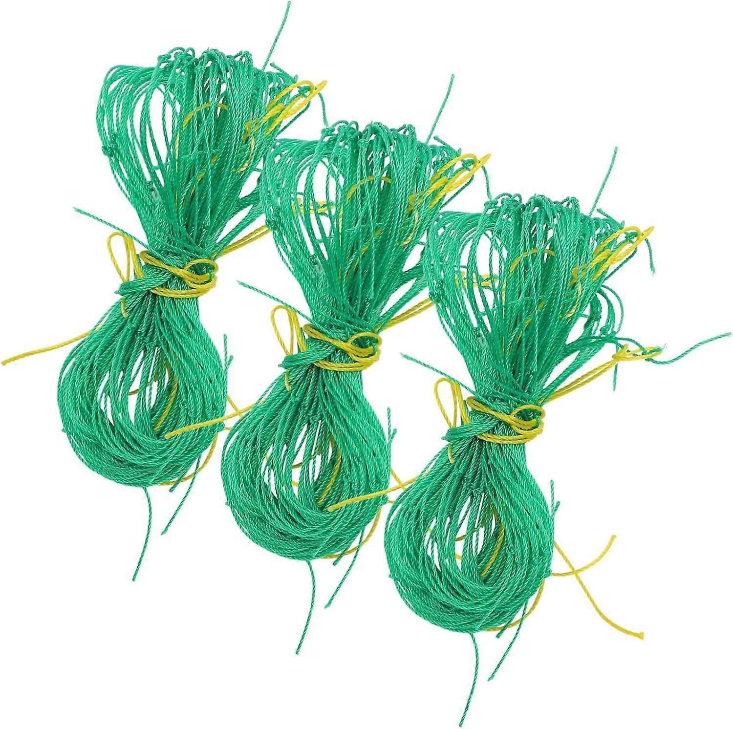 3Pcs Climbing Vines Net for Garden Durable Petunia Fruit Support Netting for