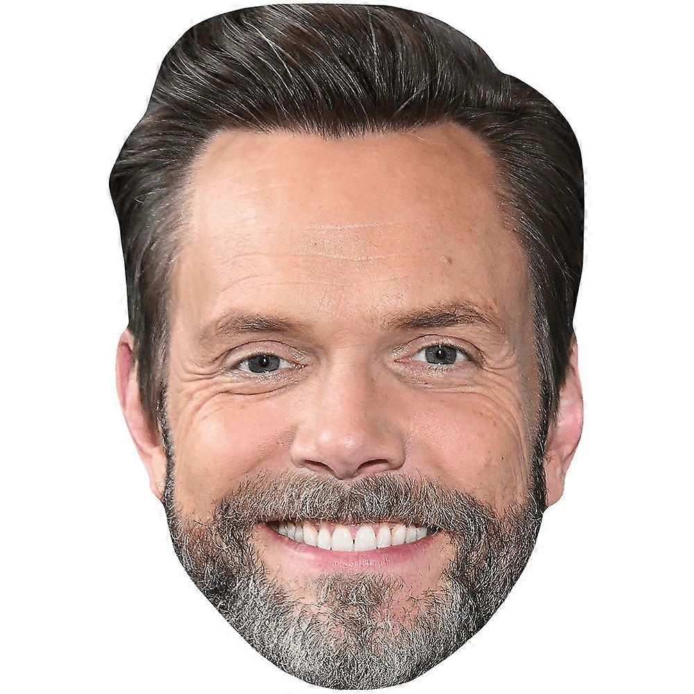 Joel McHale (Beard) Celebrity Mask, Flat Card Face