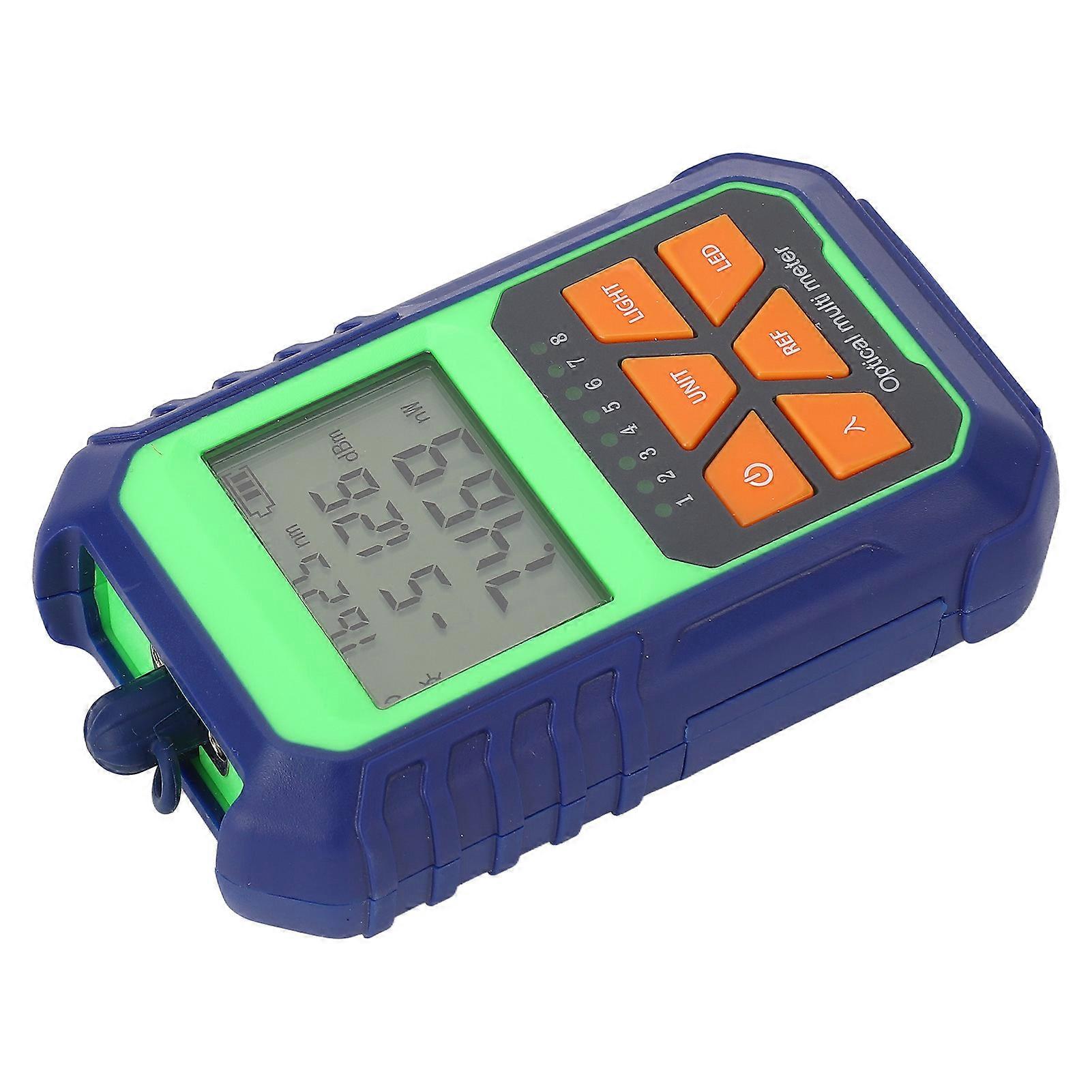Multimetro ottico portatile -70 ~ + 6dBm, 800-1700nm, retroilluminato
