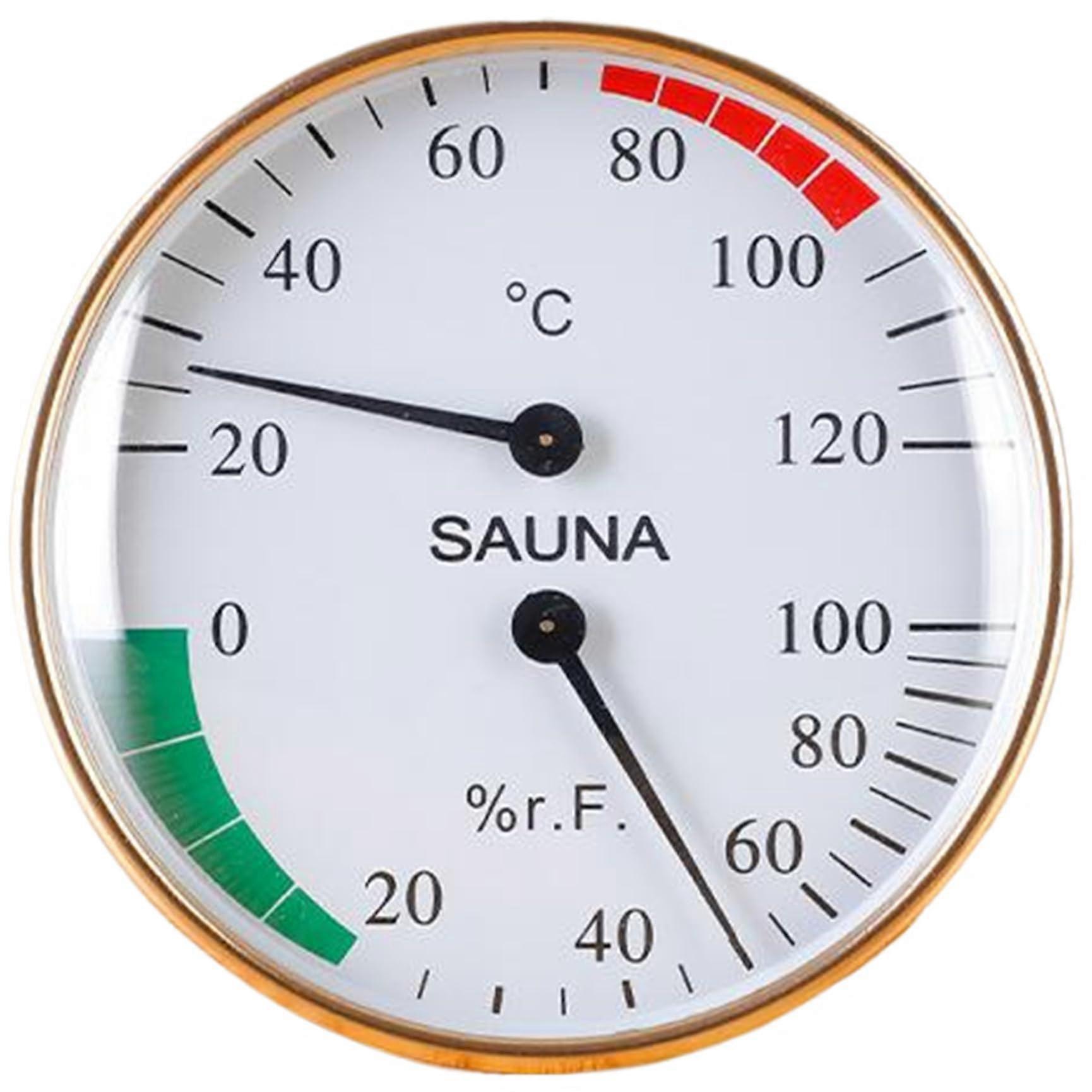 Sauna Thermometer Fahrenheit 2 In 1 Humidity Temperature Monitor Outdoor Thermometer Waterproof Rustproof