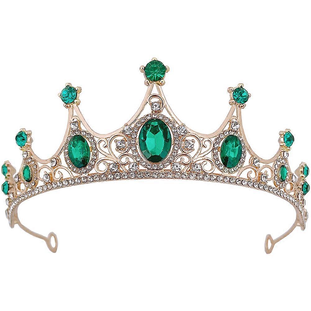 It sounds like you're describing a product listing for a **crown shaped hair accessory** intended for special occasions like weddings, birthdays,
