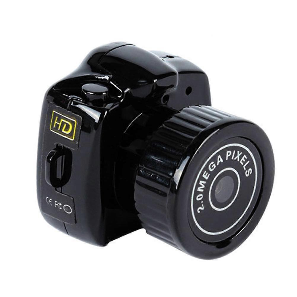 Wireless Mini Camera for Home Monitoring with High Definition Portable and Streaming Black