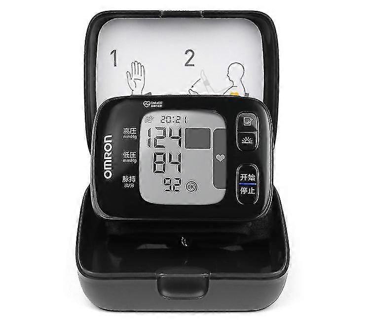 Håndled blodtryksmåler Bluetooth bærbart lydløst manometer