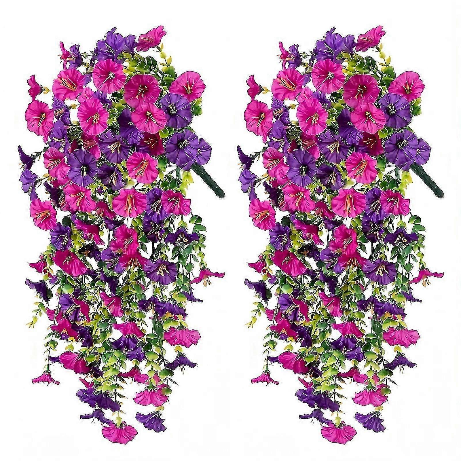 fake morning glory artificial vine simulation plants for walls