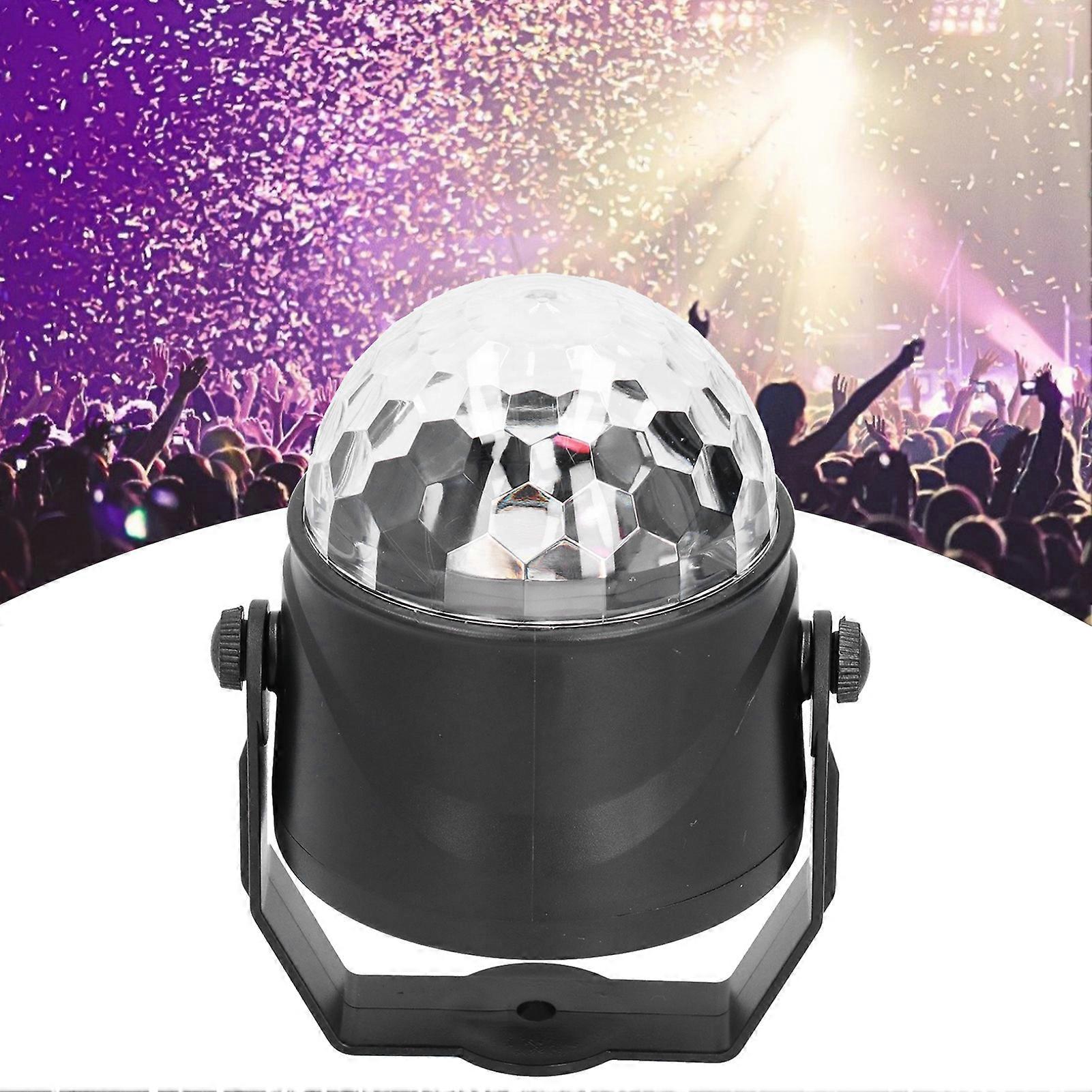 Ball Party Lights USB Rotating Crystal LED Disco Lights with Remote