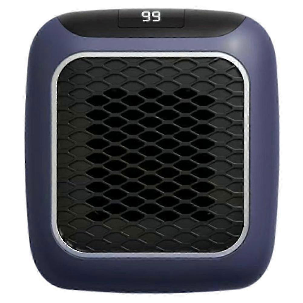 Uusi päivitetty 800 W: n seinälle asennettava minilämmitin kaukosäätimellä - digitaalinen sähkölämmitin PTC nopea lämmitys koti- ja toimistokäyttöön