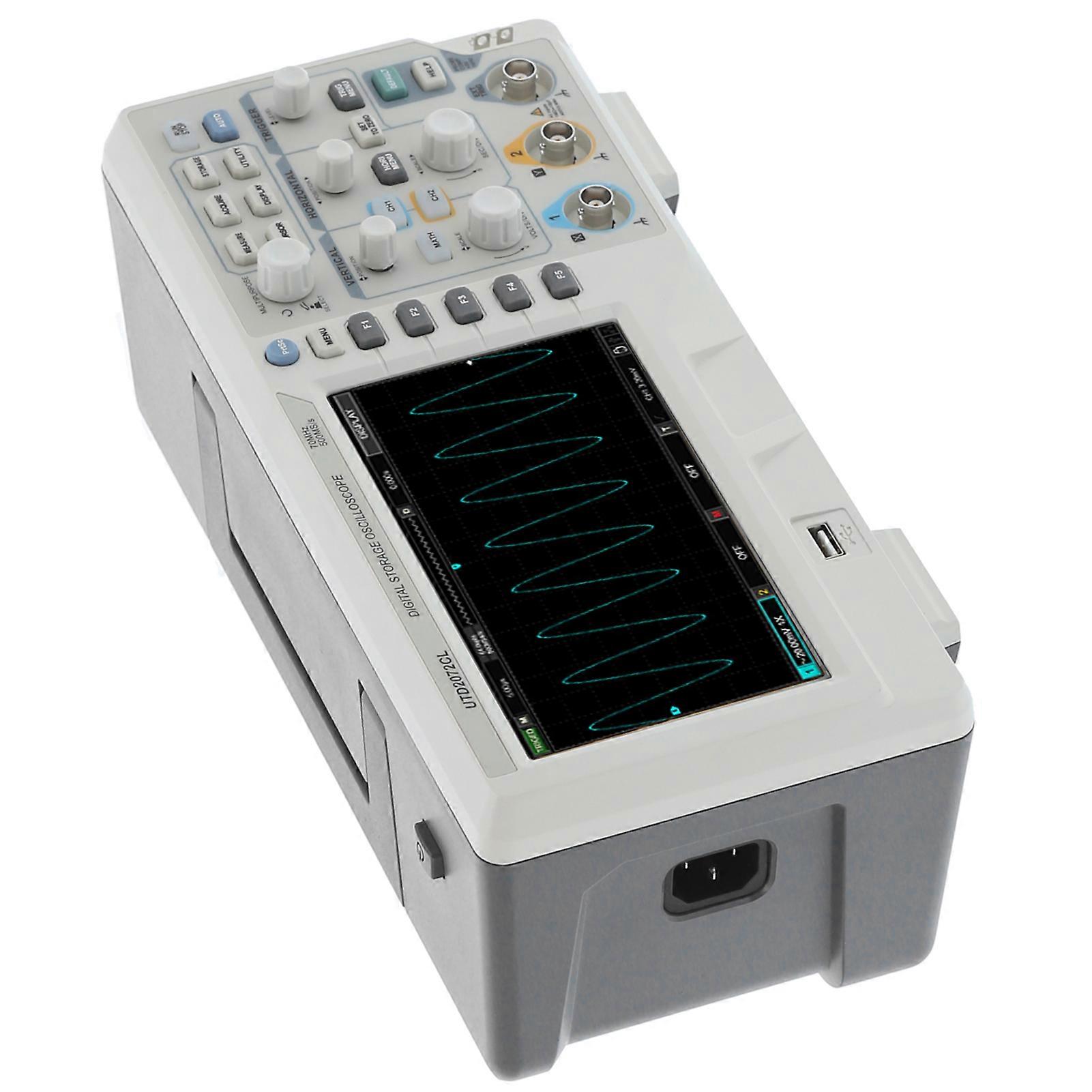 UTD2072CL Oscilloscope Dual Channel Portable Digital Oscilloscope for Electrical Measurement( 5060HZ 100VA )