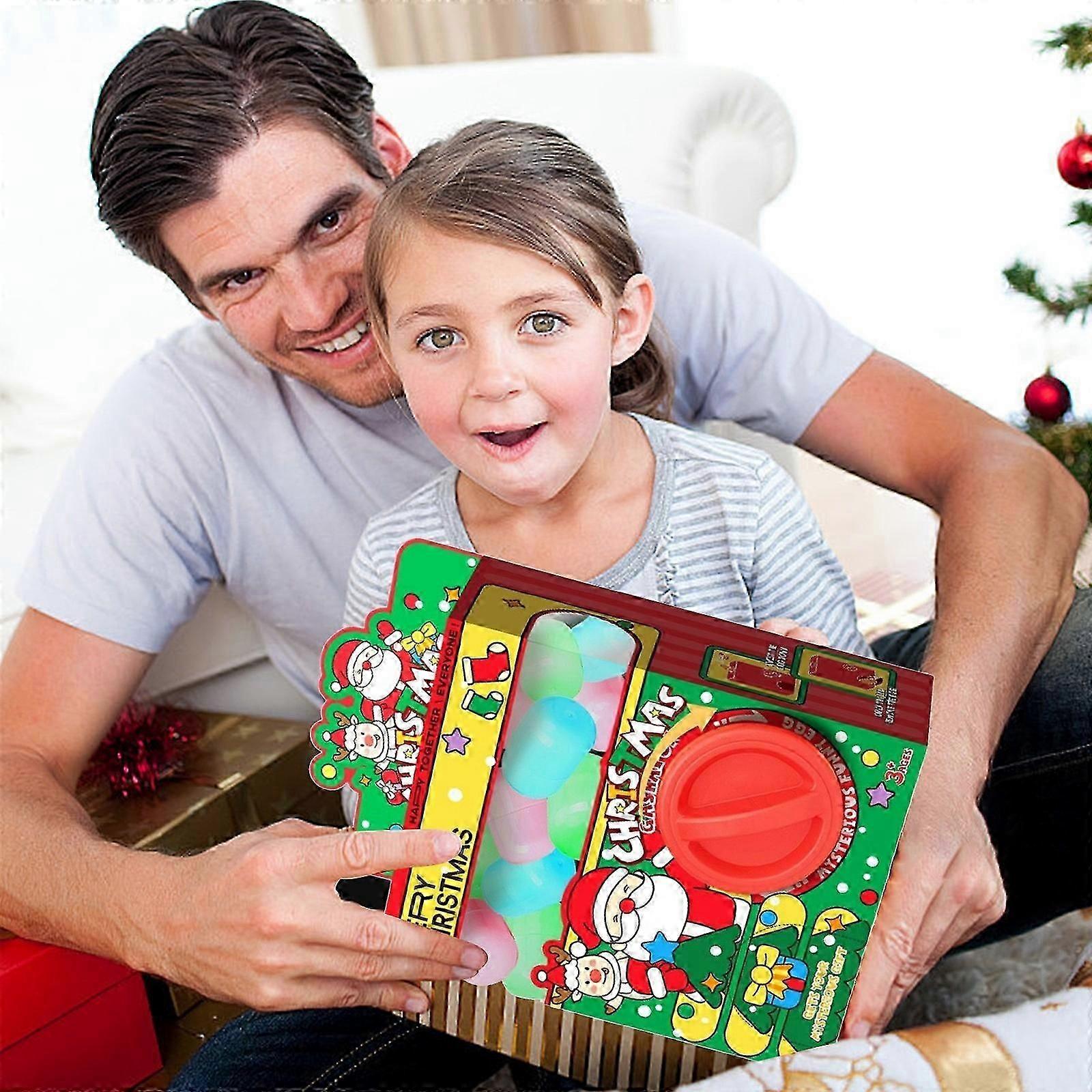 Christmas And Chinese New Year Children's Funs Eggs Twisting Machine Toy Doll Grabbing Machine Twisting Machine Gift FLYE242643