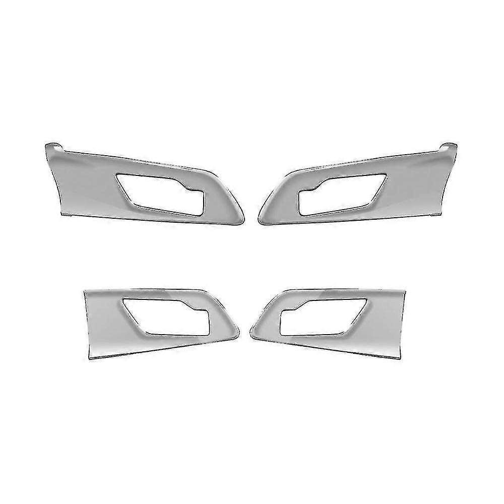 Car Silver Inner Handle Panel Interior Panel For Prius Prius 60 Series 2020-2023 Car Accessories