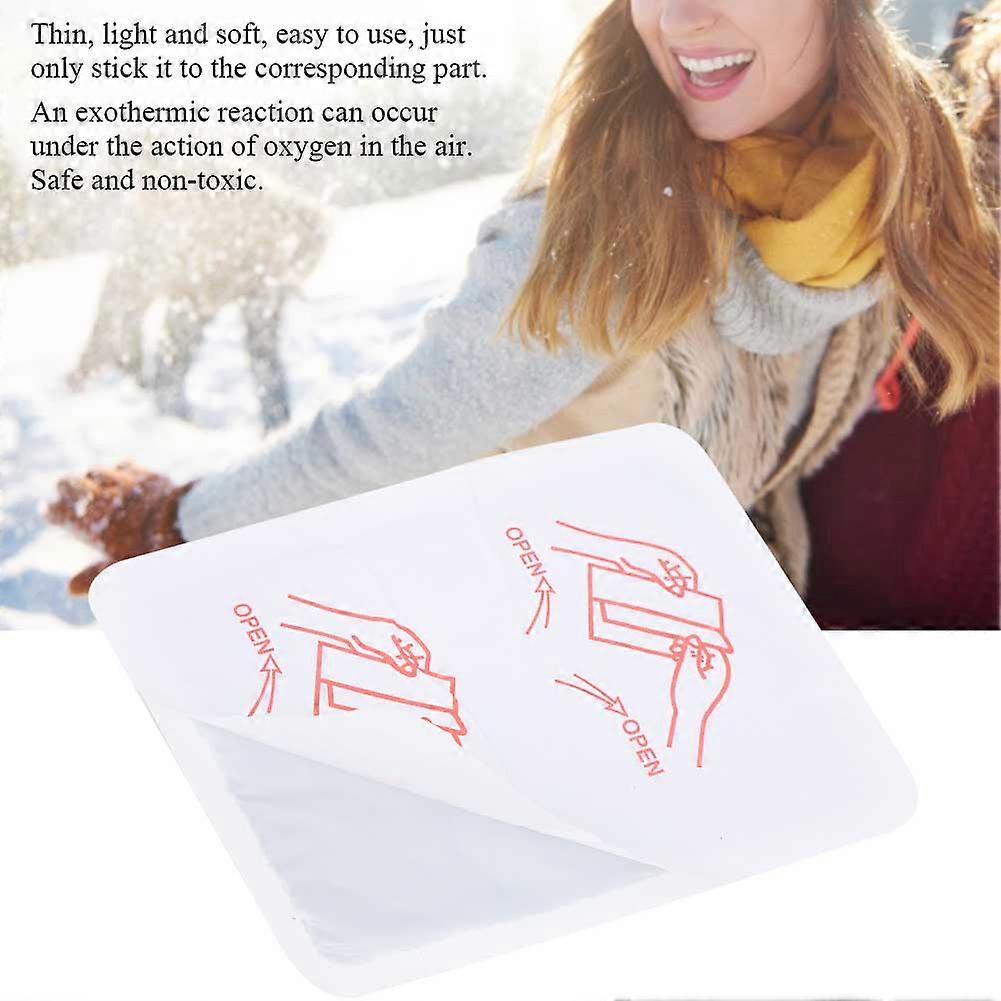 20pcs Self-Heating Body Warm Stickers 9.8x12.8cm Patch Paste