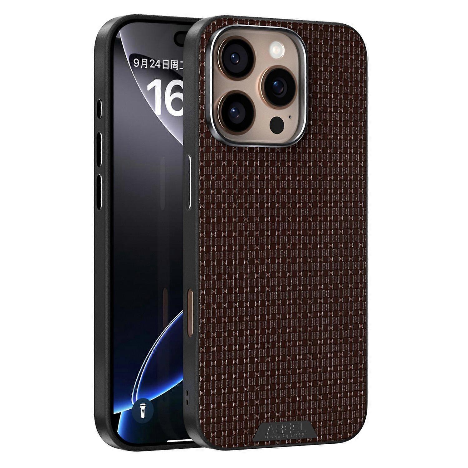 ABEEL For iPhone 16 Pro Max Case Compatible with MagSafe Textured Micro-Embossing Back Cover