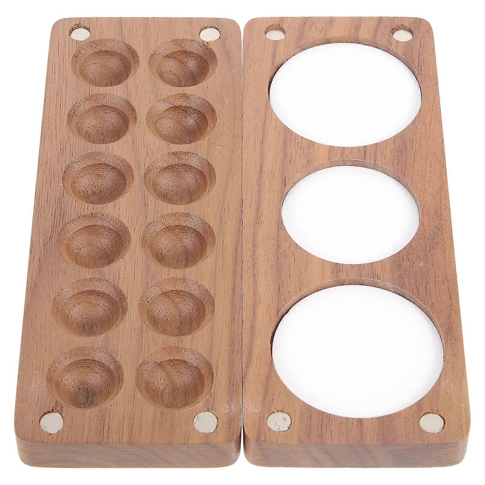 Paint Palette Wooden Watercolor Palette for Artists 4Sets for Storage