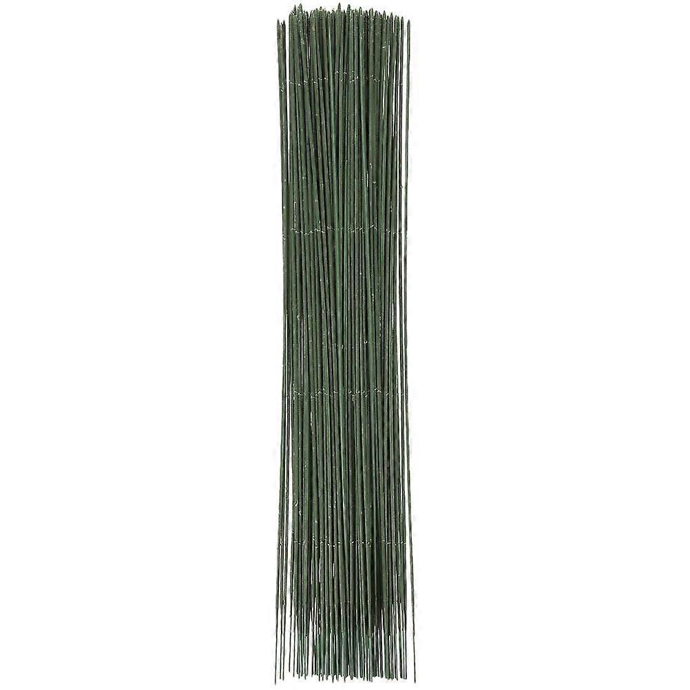 Iron Floral Wire Sticks for DIY Floral Arrangements 250Pcs Green Stems