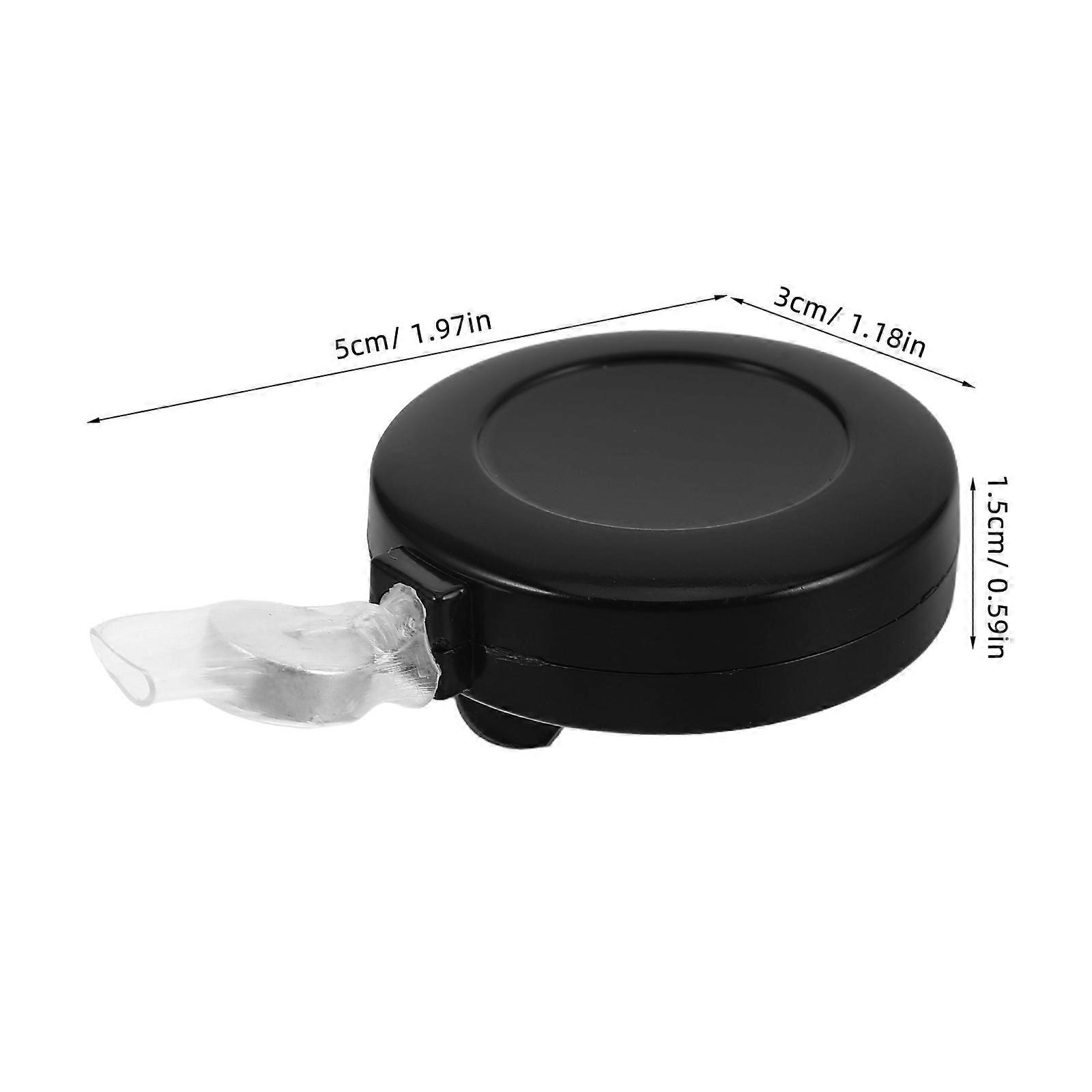 Hard Coin Disappear Device for Tricks 4Pcs Black Plastic Vanishing Tools