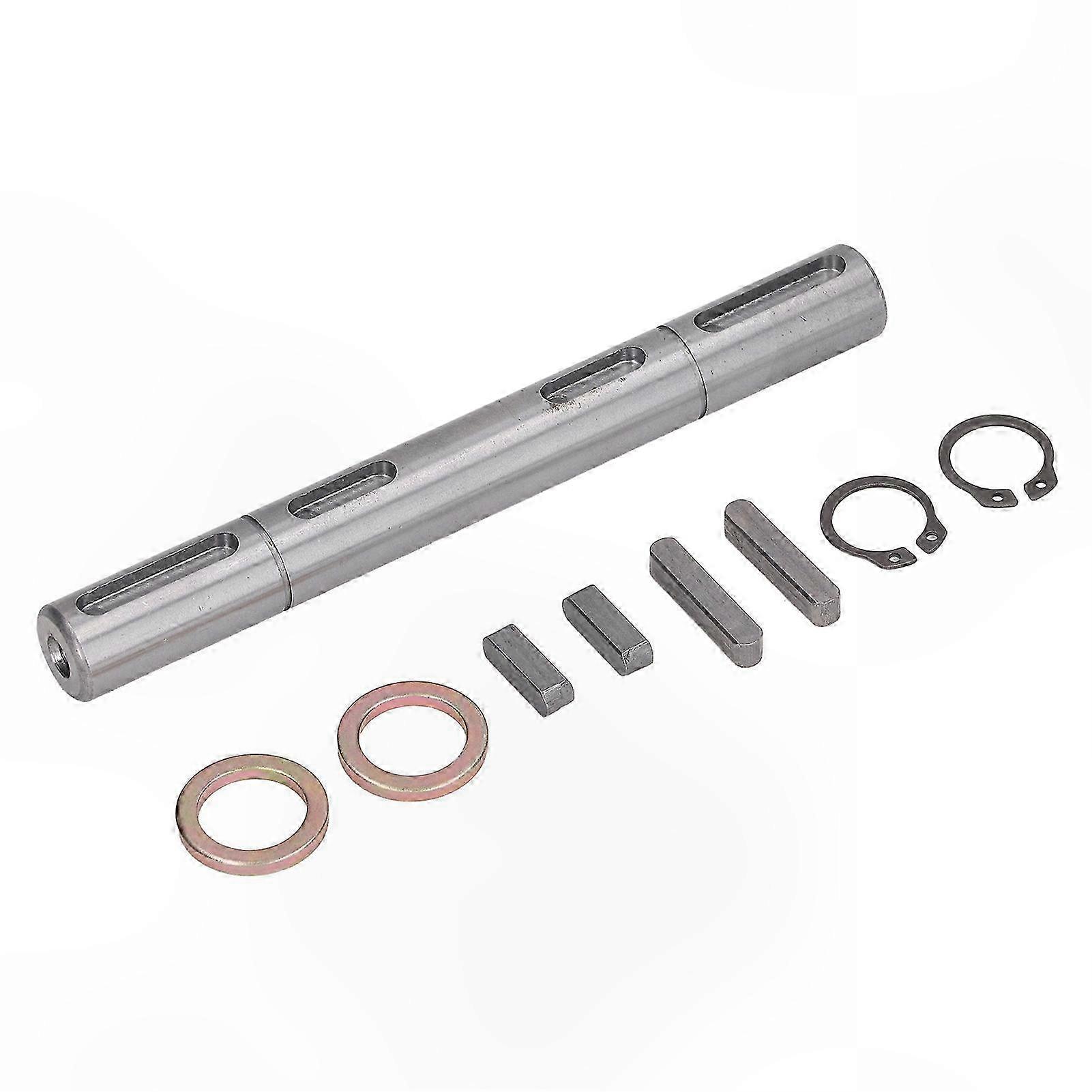 Alloy Steel Dual Output Shaft, 18mm Diameter 164mm Length, Low Noise Worm Reducer for Stepper Motors