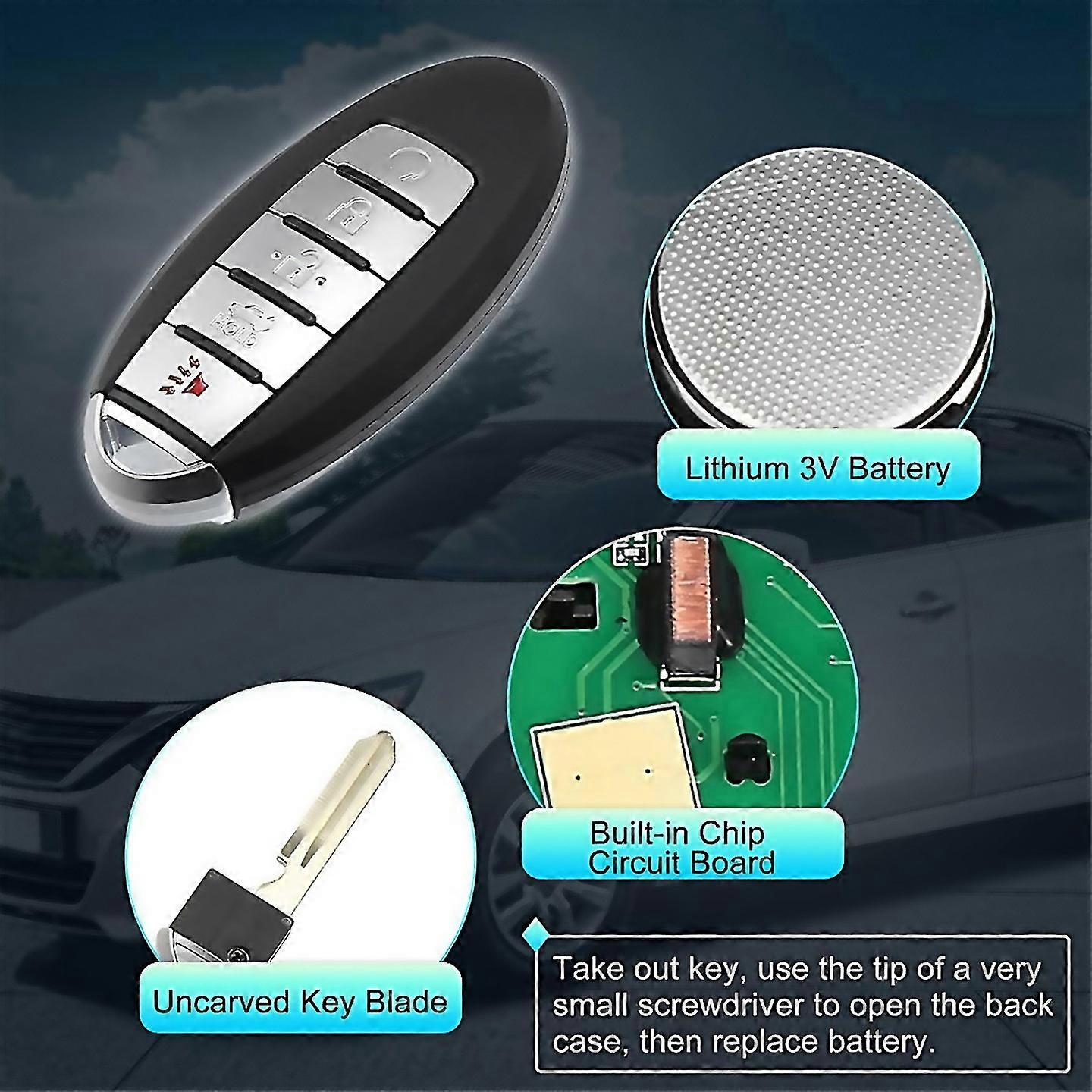 For Keyless Entry Remote Key Fob For