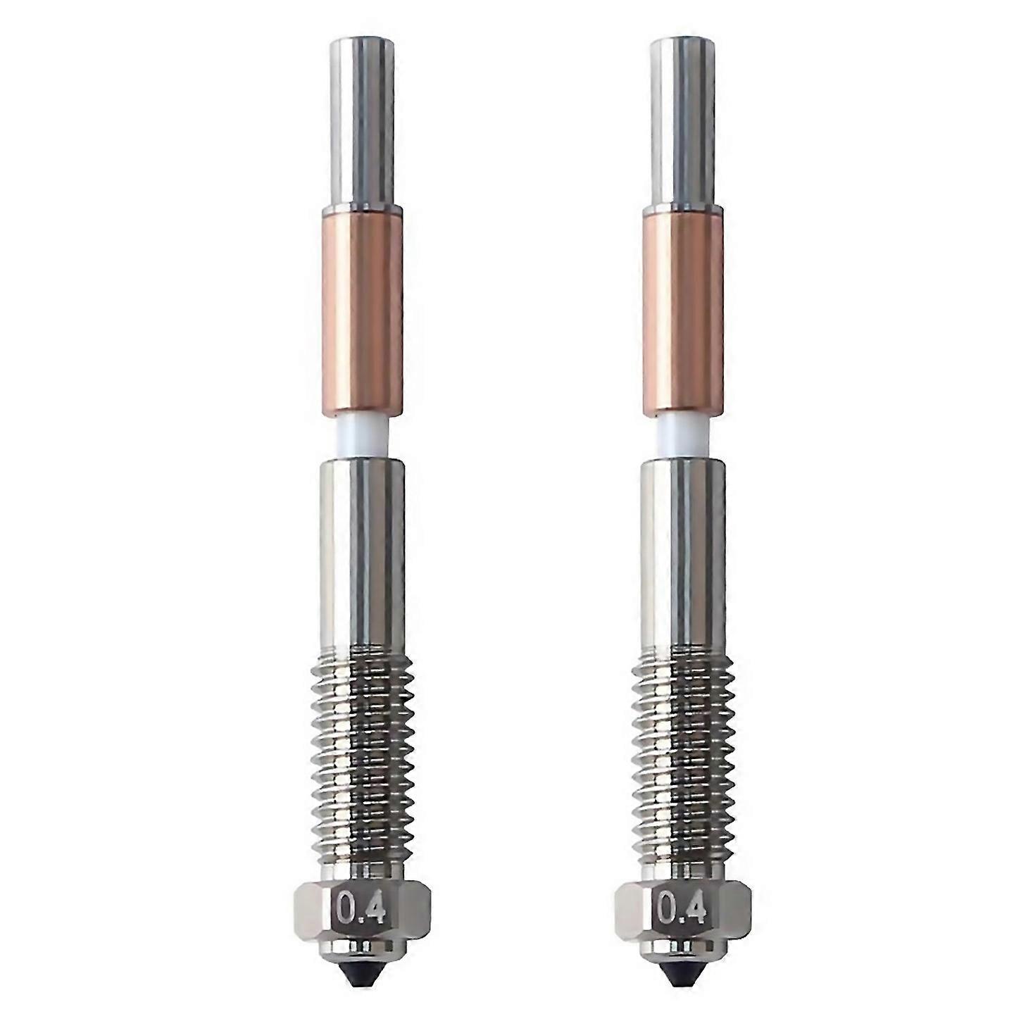 For 2pcs For Qidi Plus4 Bimetal Nozzle Quick Removal
