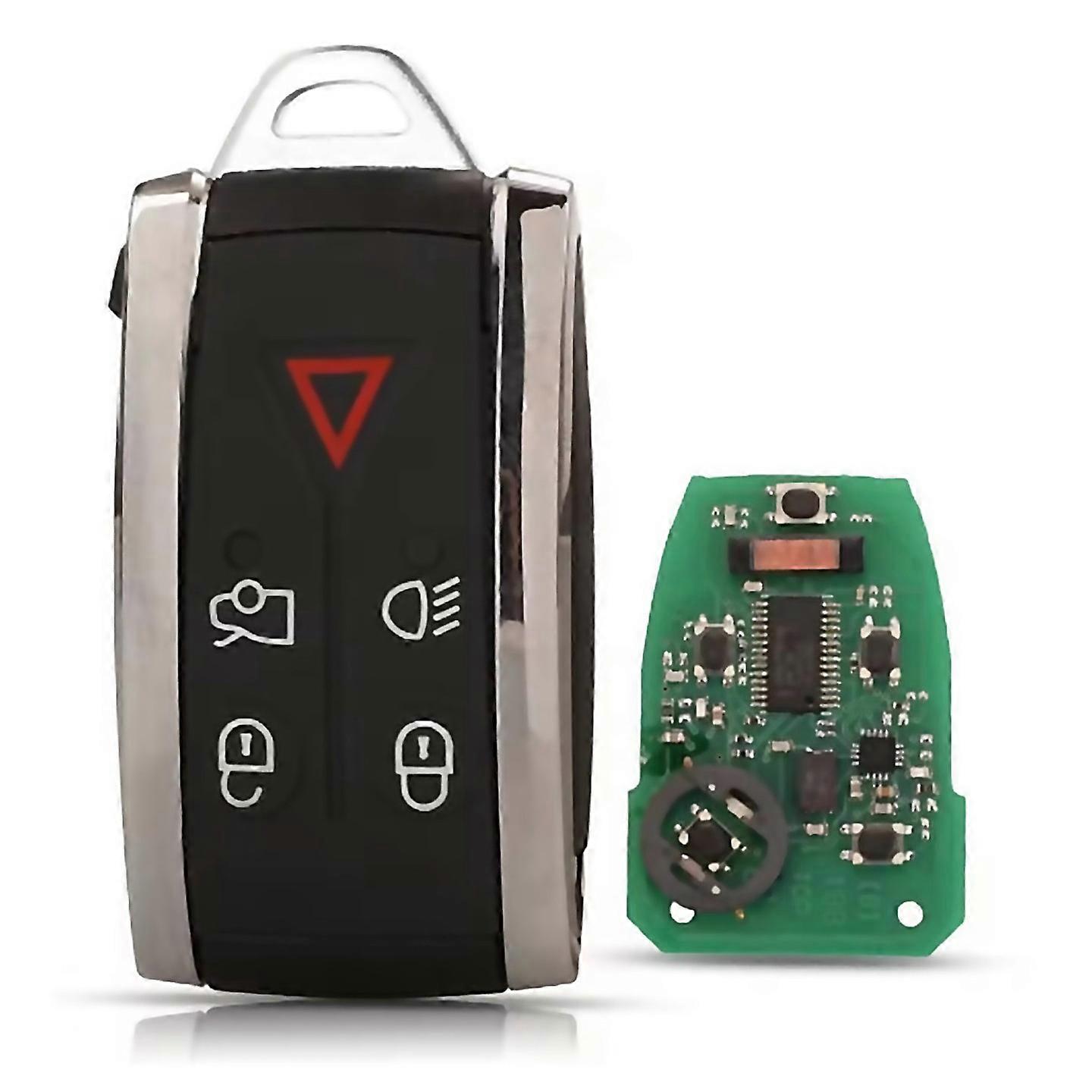 For Car Remote Key 5buttons Car Key 433mhz Fsk Id46 Chip For Jaguar