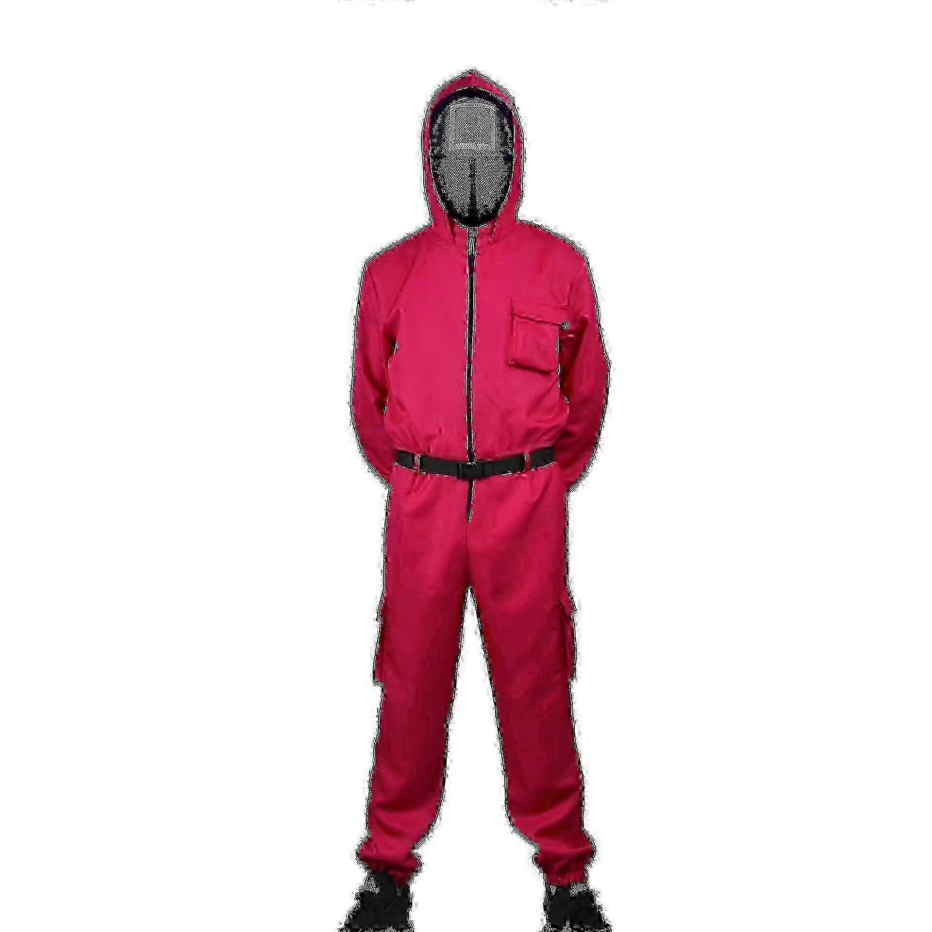 Kid Squid Game Jumpsuit Costume Set