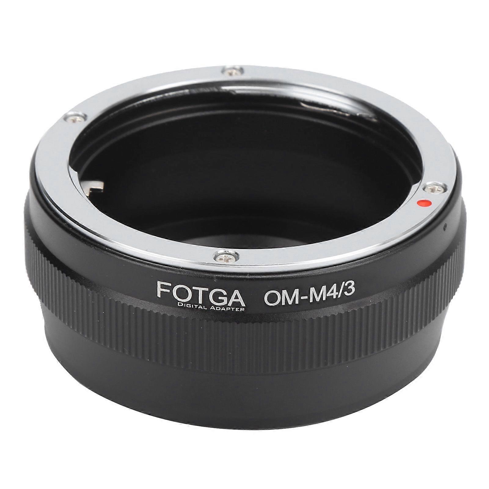 FOTGA OM4/3 Converter Adapter Ring for Olympus OM Lens to for Olympus M4/3 Mount Camera