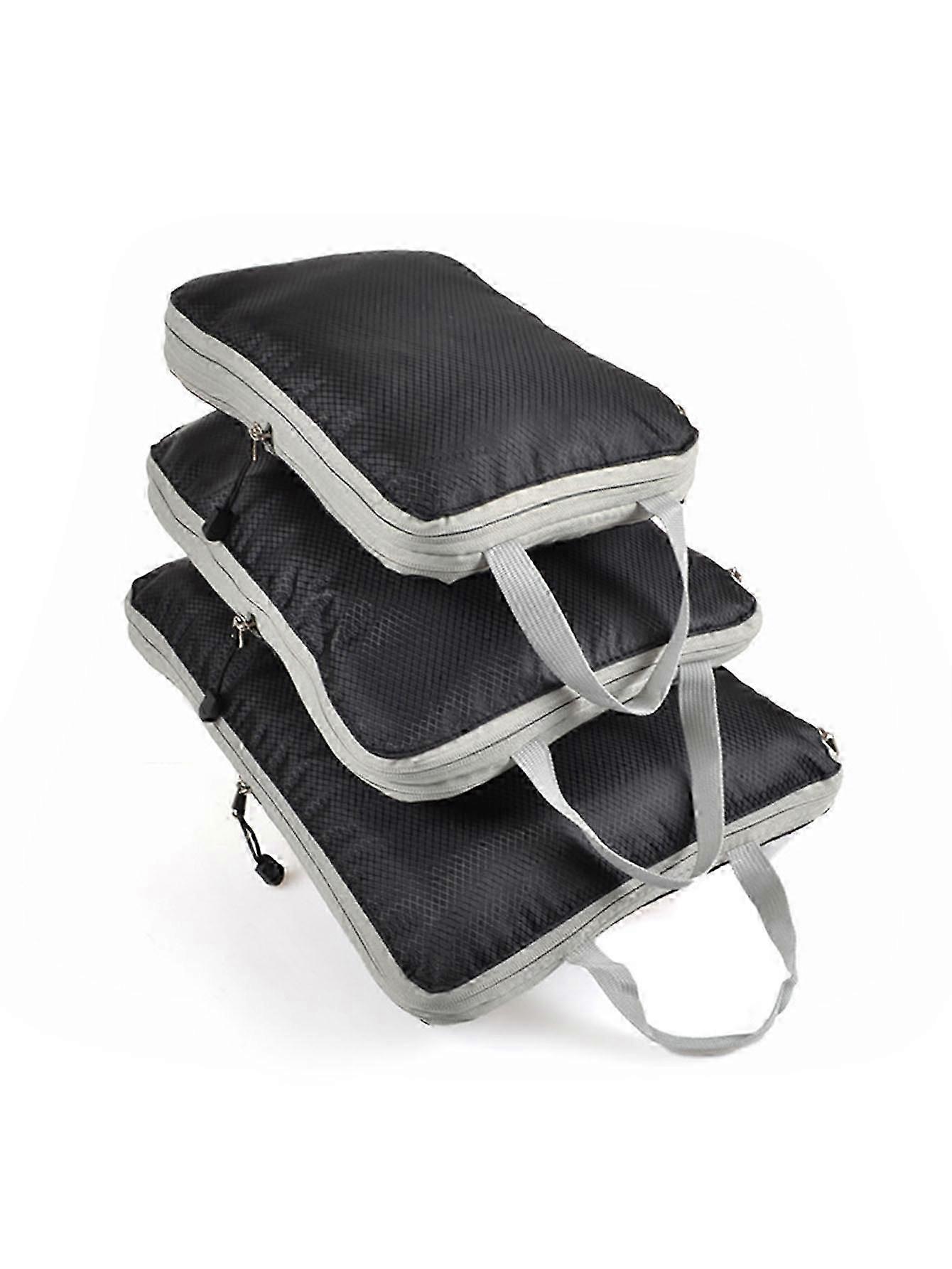 Lightweight Compression Packing Cubes for Efficient Suitcase Organisation and Travel Storage