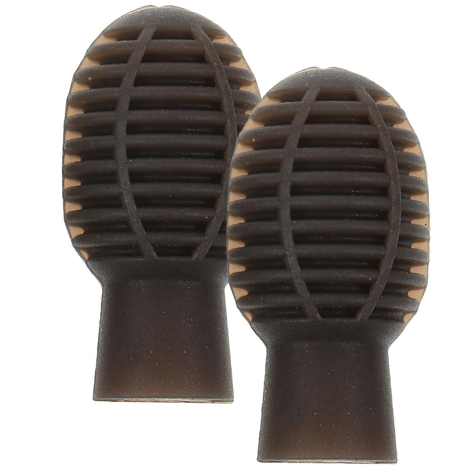 Silicone Drumstick Caps for Mute Drum Practice with 4Pcs Coffee Tips