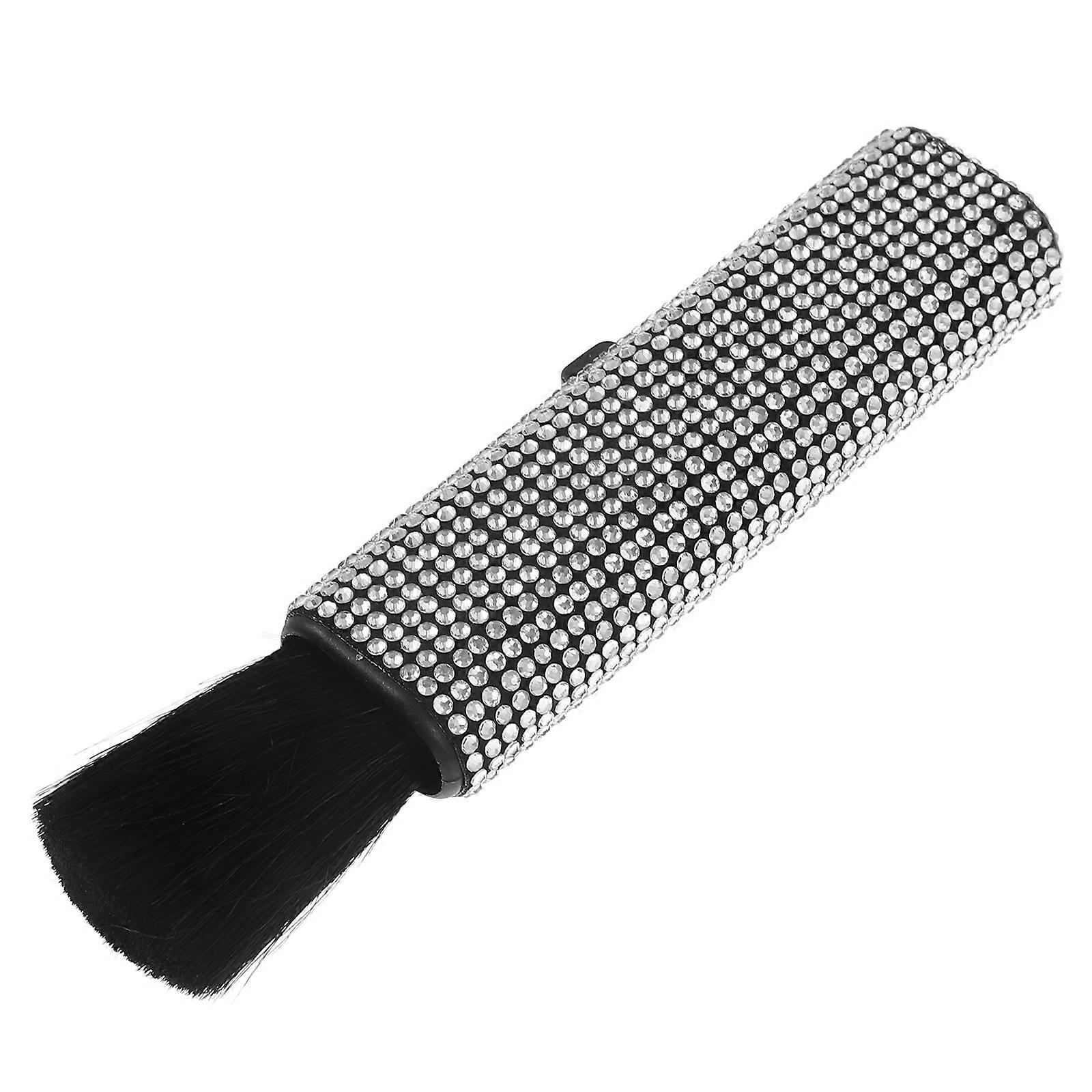 Auto Detailing Brush 5Pcs for Car Interior Cleaning Silver Plastic