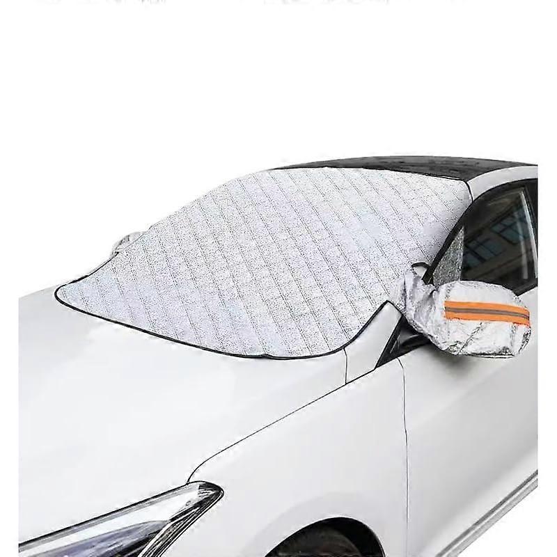 Car Windshield Sunshade Cover for BYD Han 2023-2025, Front Window Heat Shield, All Weather Silver