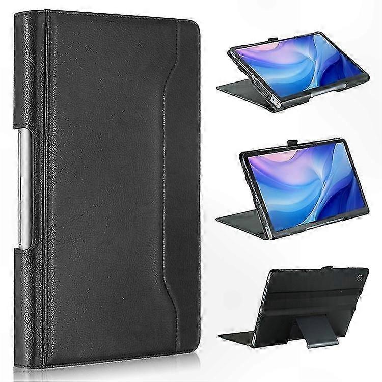 Adjustable Tablet and Phone Stand Case, 11.5 Inch PU Leather Protective Cover for Multiple Devices