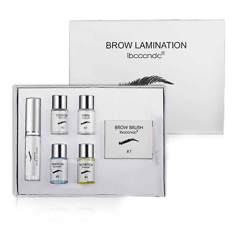 Professional Eyebrow Lifting Kit 6PCs Natural Thicker Brows 45-60 Days Perm Effect At Home