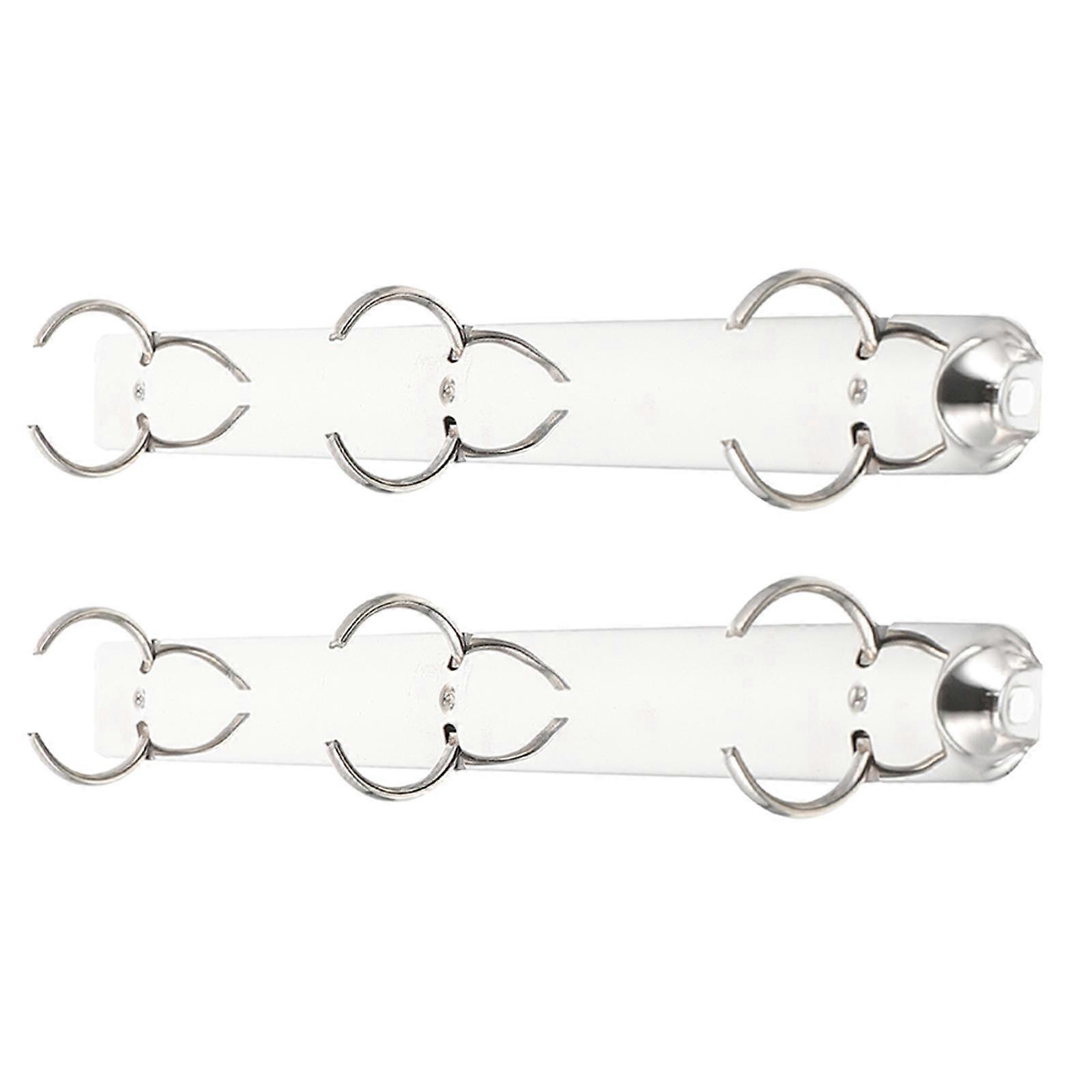 A4 Binder Mechanism Metal Binder Clips for Presentations 4Pcs Silver