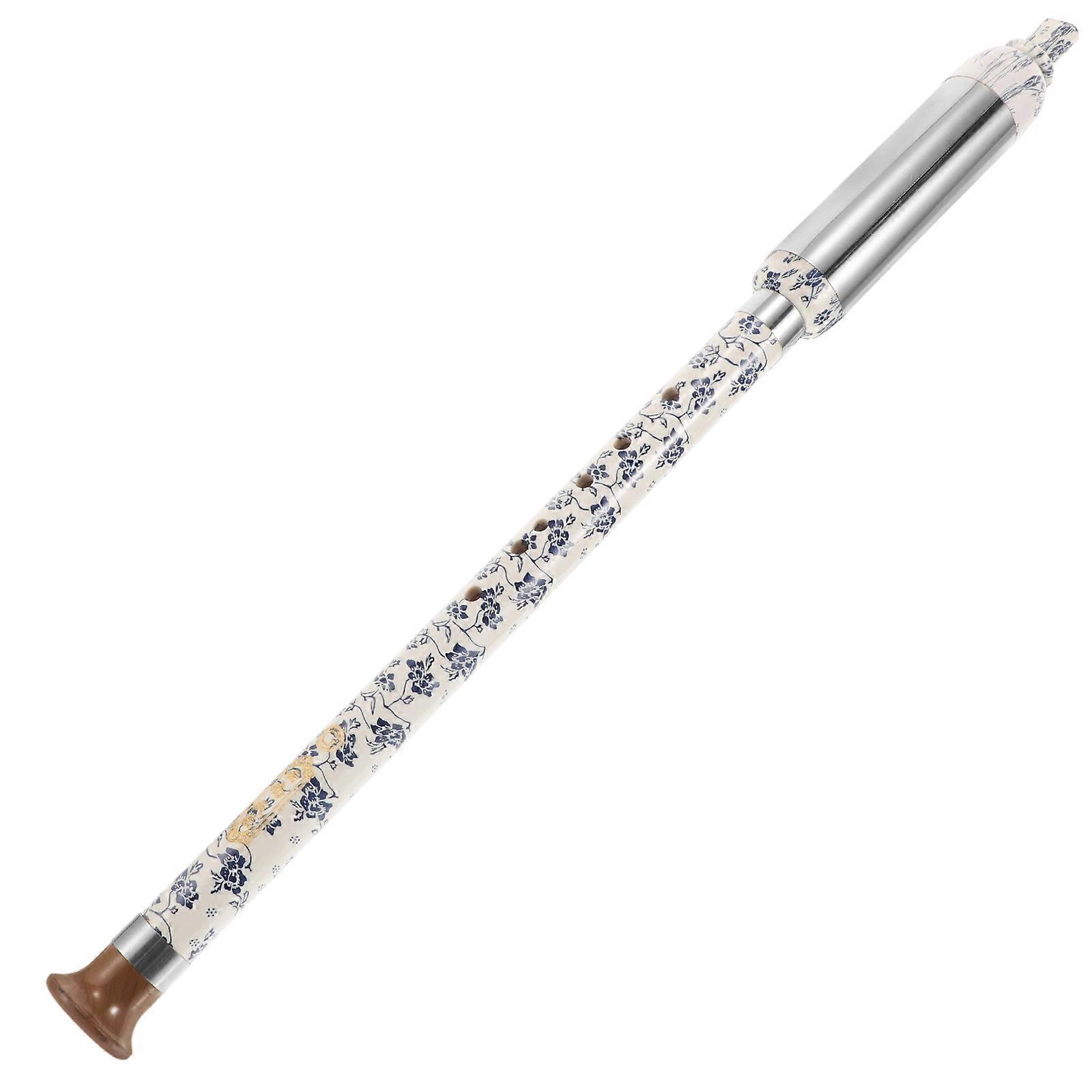 Traditional Chinese Music Performance 3Pcs Detachable Bawu Instrument Vertical Flute For Musicians G Tuning Elegant Design