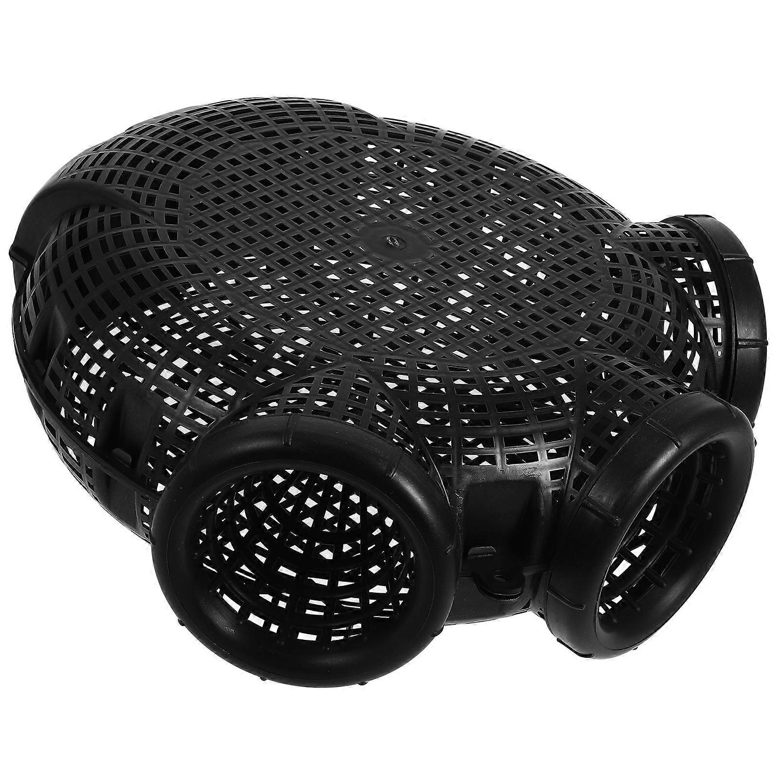 Portable Crab Trap Fishing Basket for Eel Catching with 3Pcs Lobster Net
